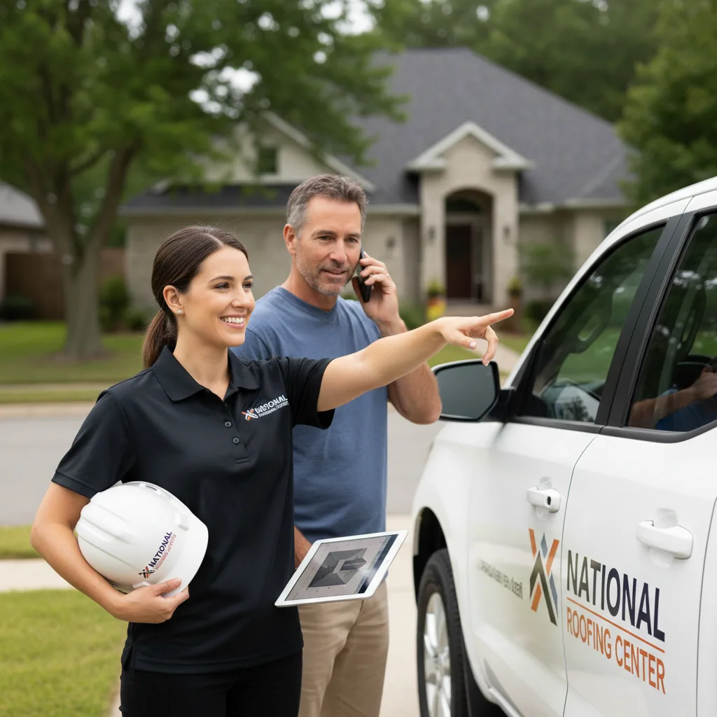 National Roofing Center customer support in Farmingville
